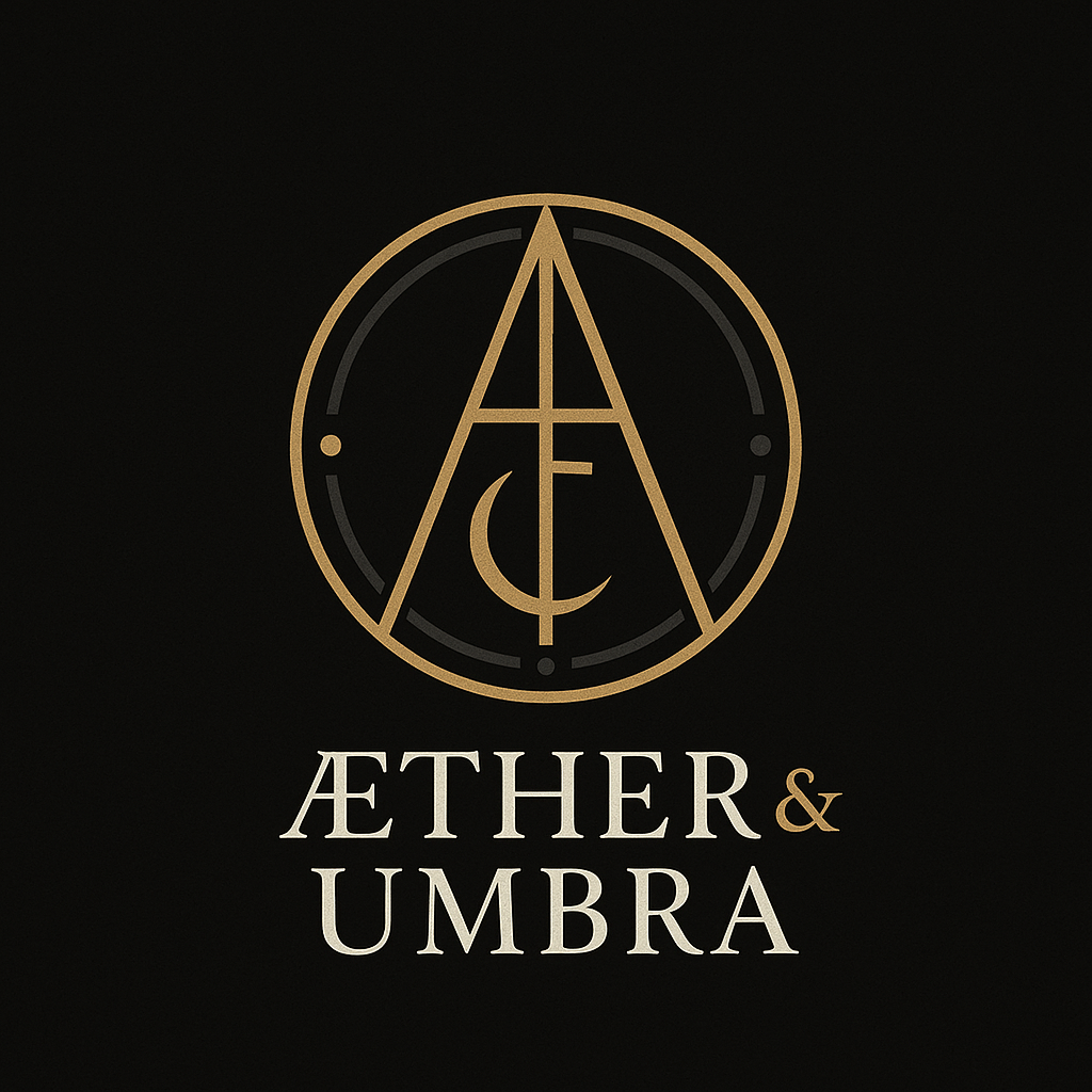 Æther & Umbra digital product studio website screenshot